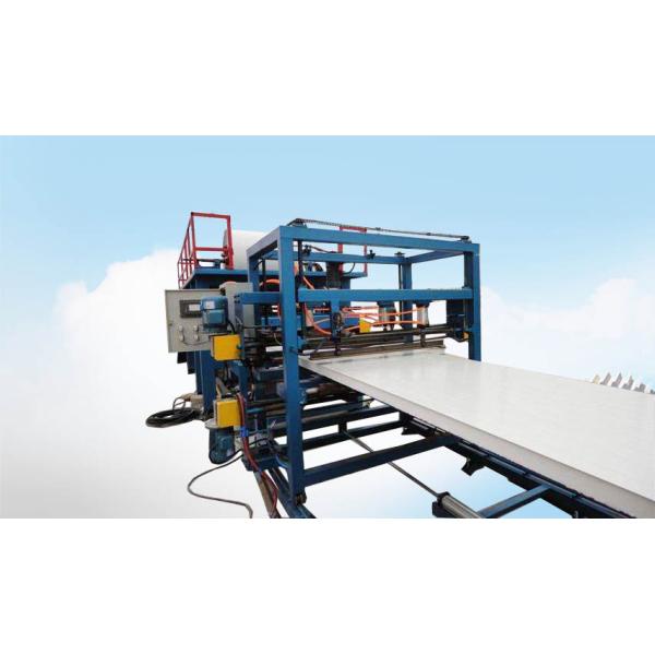 Rock Wool Sandwich Panel Production Line Roll Forming Machine 250mm Thickness