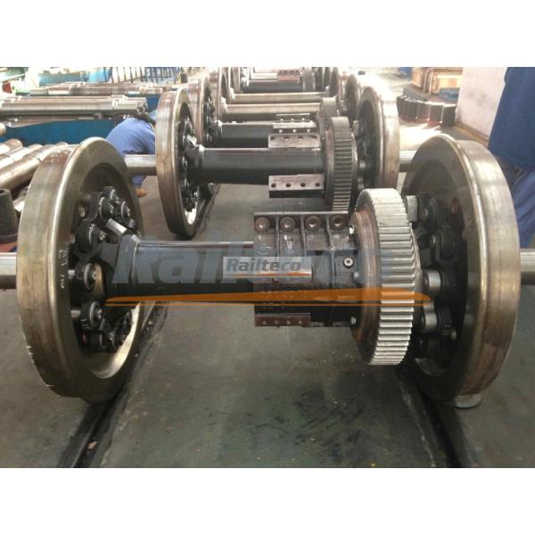 High Performance Urban Rail Wheel Set AAR Standard Customized Dimension