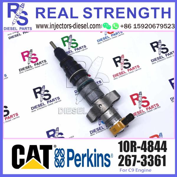 387-9437 injecteur commun 10R-4844 de rail de carburant chaud de vente pour le moteur C9 de Caterpillar