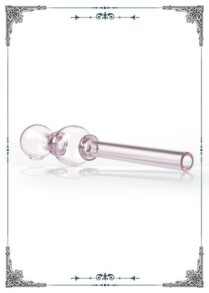 Mini Pink Burning Tube Pyrex Glass Oil Burner for Smoking Water Bong