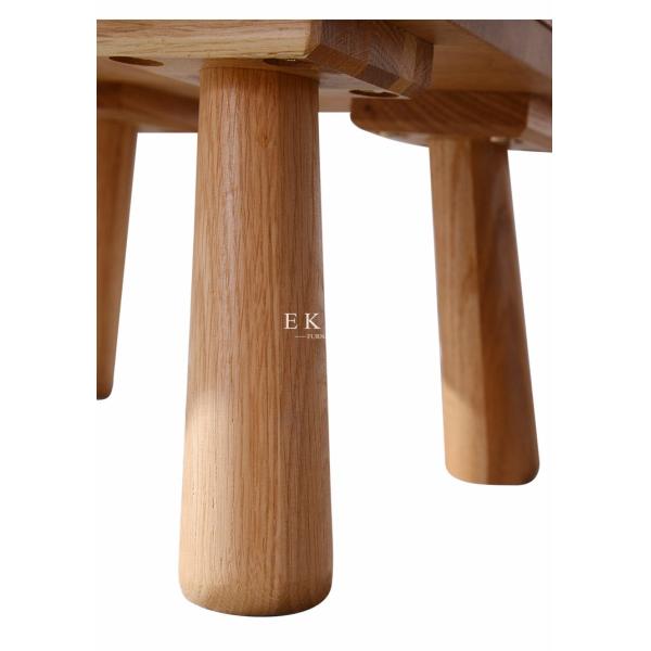 Home Furniture 2 Drawers Oak Night Stand Wooden Bedside Tables