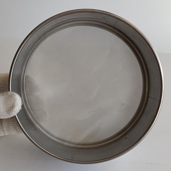 200mm 250mm Fine Wire Mesh Sieve Cement Sieve Precision Filtration