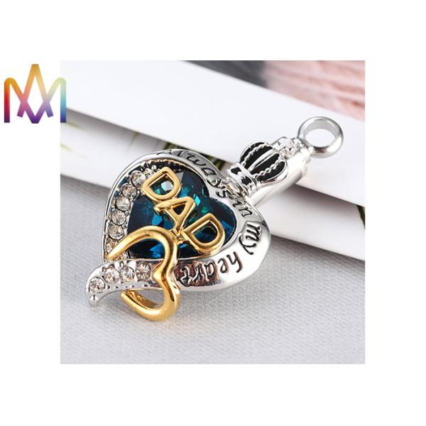 42 x 23 MM ювелирных изделий кремации выгравировали шармы ожерелья