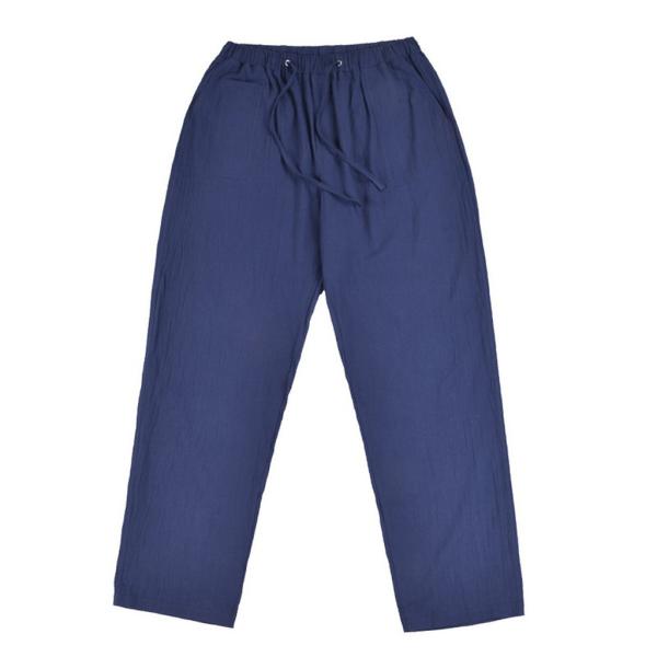 Men's Anti-pilling Cargo Sweatpants Autumn Waterproof Pants with Flat Front Style
