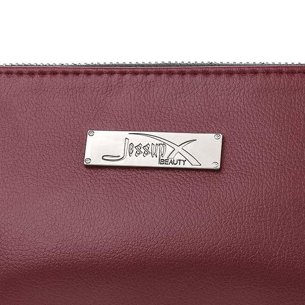 Waterproof Zipper 23.5x11cm Portable Cosmetic Bag Closure Lightweight