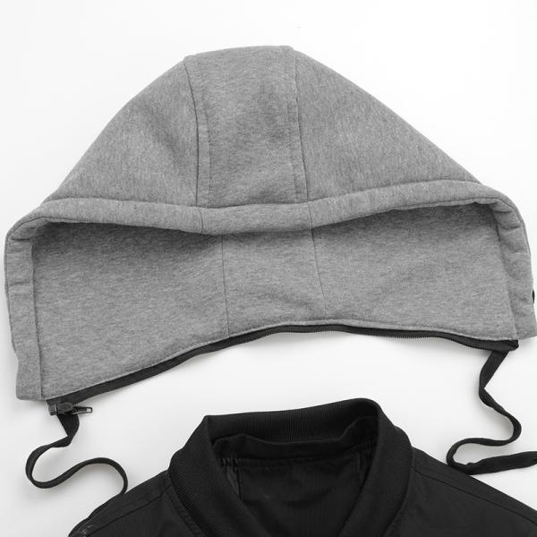 Logotipo de impresión al por mayor en blanco de poliéster plano negro bombarderos niños de béisbol chaqueta universitaria para hombres