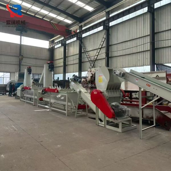 PET Bottle Plastic Crusher Machine for Drinking Water Bottle Recycling Line