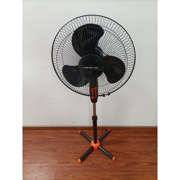 16 Inch Electric X Cross Base Air Cooling Oscillating Pedestal Stand Fan for Home