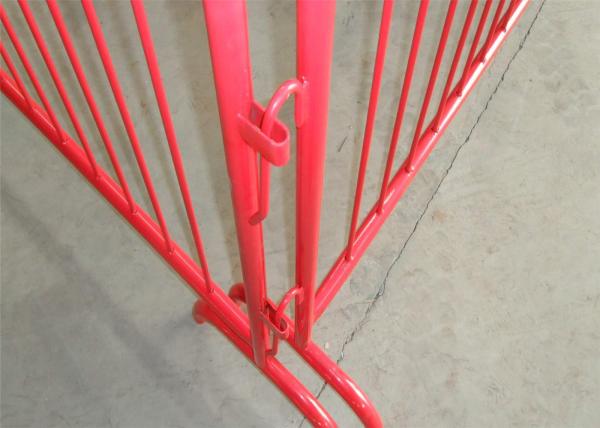 Crowd Control Barriers Manufacturers directly supply RAL 2004 Dupont Powder Coated Crowd Control Barriers