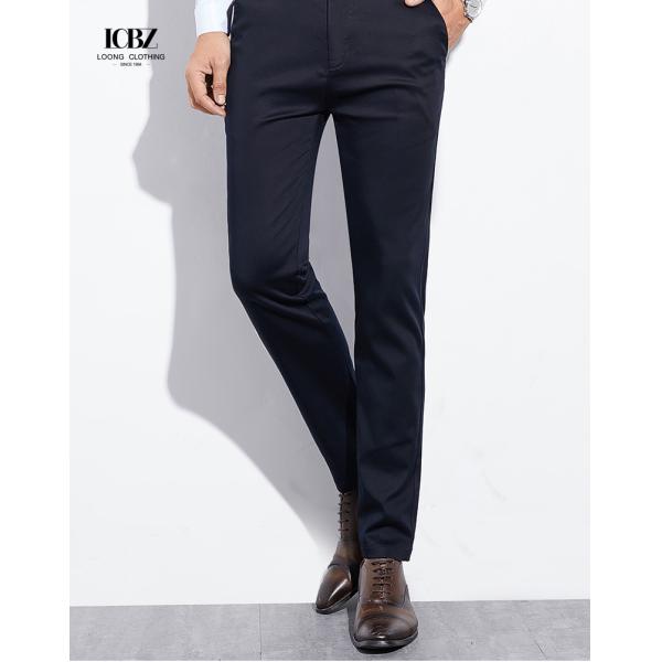 Метод нетканого ткачества Конец мужские брюки весенние осенние юные прямые хлопчатобумажные брюки