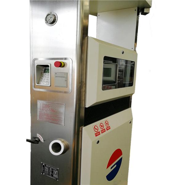 2 Noozles CNG Dispenser Solenoid Valves Stainless Steel Cng Fuel Dispenser