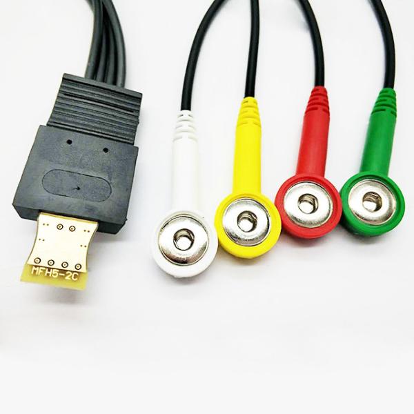 Совместимое Schiller MT200 MT101 цельное ECG Holter 4 руководства привязывает черный цвет для терпеливого монитора