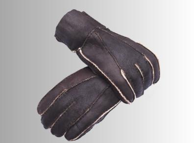 Luvas de pele de ovelha transpiraveis Luvas femininas Unisex Cotovelos tamanho normal