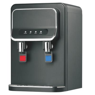 Countertop Water Cooler Water Dispenser Compressor CoolingWater Dispenser with Adjustable Water Temperature, Cold Water and Hot Water Available Water Dispenser, Water Dispenser for Hom