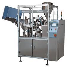 Máquina de enchimento da selagem do tubo cosmético da indústria para o comprimento NF-80A do tubo de 210mm