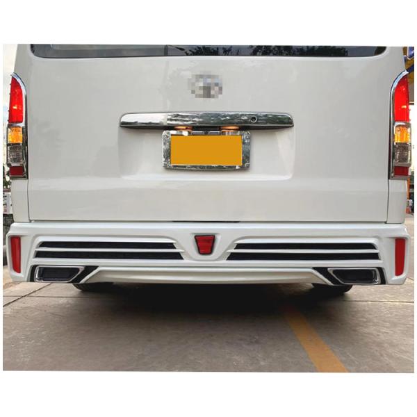ABS Plastic Car Body Kit Facelift Front Rear Bumper Front Grille Hiace 2018+