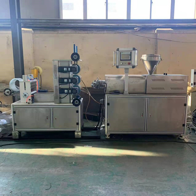 штранг-прессование трубы дренажа Pvc 150r/Min делая машиной пластиковый штрангпресс