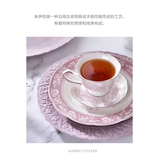 Ins Style Placas de cucharas de plato de porcelana Conjunto de vajilla de cerámica blanca para 10 usuarios