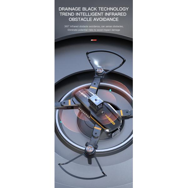 4k HD Camera Quadcopter Rechargeable Drone Expert Operator Skill Level Foldable Aircraft Free Shipping Adults