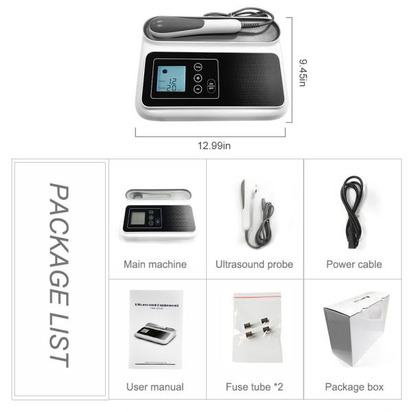 Medical Physiotherapy Ultrasound Therapy Machine For Body Pain Relief CE