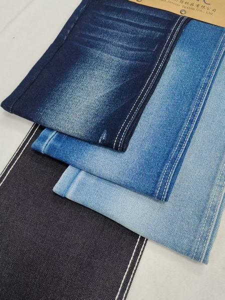 4-way stretch 11.6oz heavy weight 74%cotton Denim Fabric high quality JSD3035 for Casual Clothes jeans Wholesale