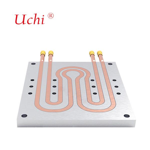 Immersed Copper Tube Liquid Cold Plate Radiator Water Cooling Thermal Solution
