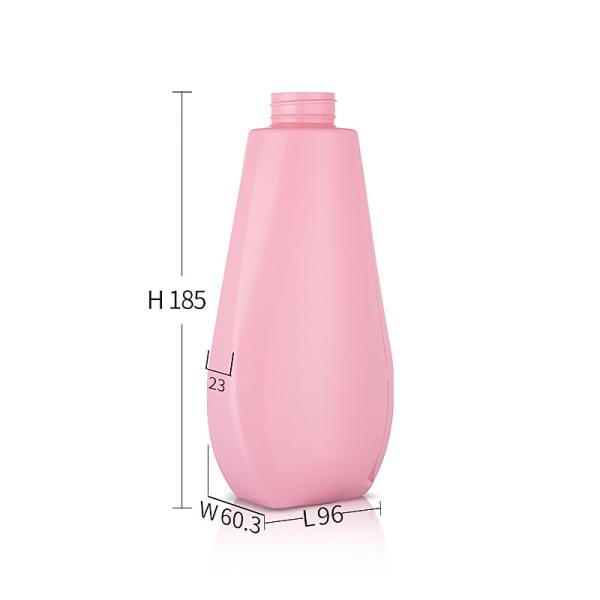 Garrafa cor-de-rosa 520ml Eco do distribuidor do sabão líquido que empacota para a lavagem da mão
