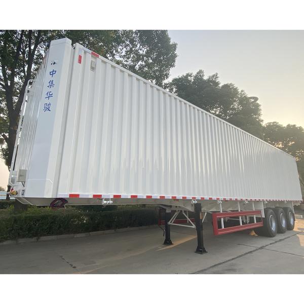High Tensile Steel Material CIMC Truck Trailer for Max Payload 50T Cargo Transportation