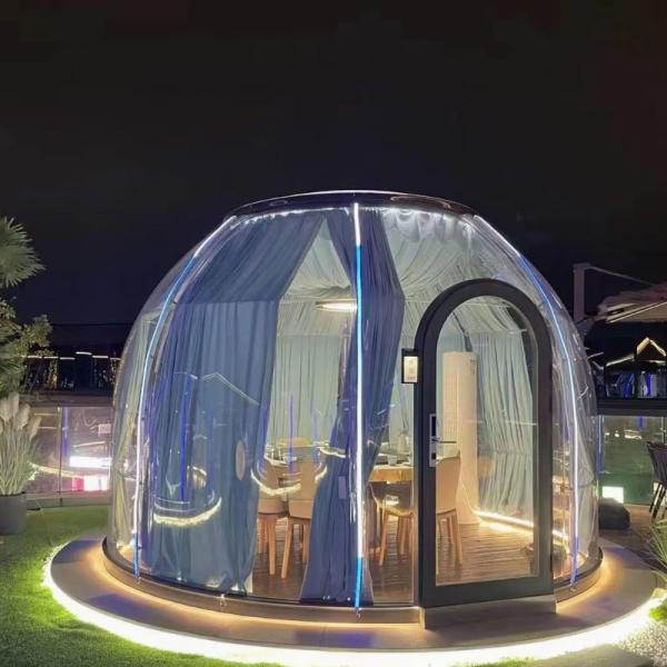 Transparent Prefab Dome House Bubble Dome Room Perfect for Hotel and PC Needs