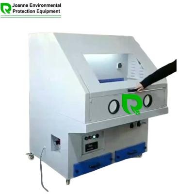 Heavy-Duty Steel Downdraft Table for CNC Grinding and Polishing