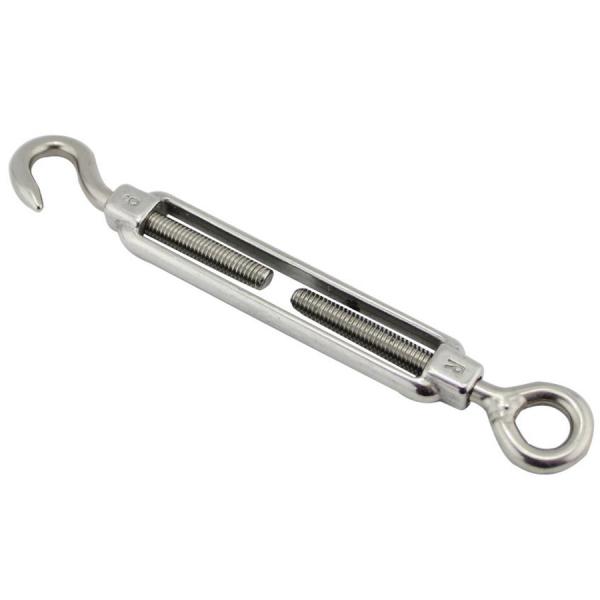 European Open Body Turnbuckle Orchid / Stainless Steel Turnbuckles For Sale