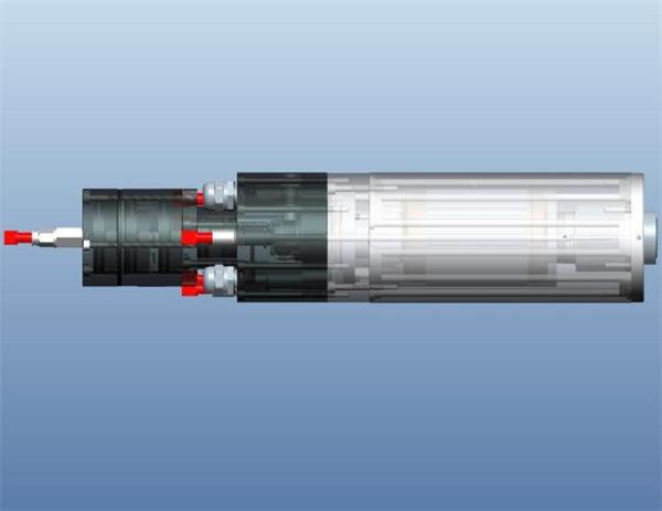 40000 RPM PCB High Frequency Spindles , Low Static Ball Bearing Spindle