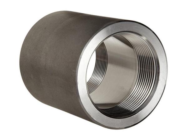 2 Inch Class 3000 Threaded Pipe Coupling , ASTM A182 F91 Stainless Steel Npt Fittings