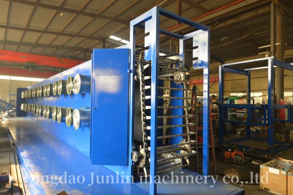 Machine de refroidissement en continu de lots de caoutchouc sur pied / Ligne de refroidissement par convoyeur