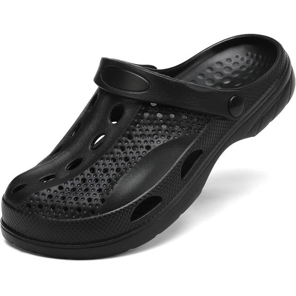 Hommes Femmes Slip On Arch Support Clogs Unisexe Jardin Confortable Pour une utilisation en extérieur