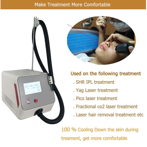 portable	zimmer cryo air cooling skin reduce pain air skin cooling system machine for laser