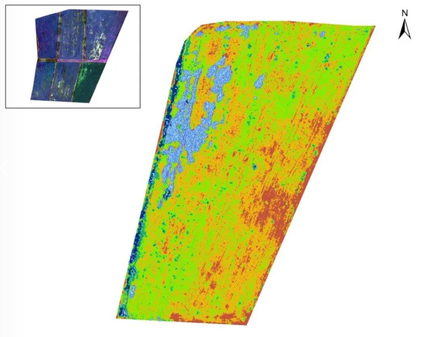 Система сканирования БПЛА LiDAR GS-100E со встроенной мультиспектральной камерой Geosun