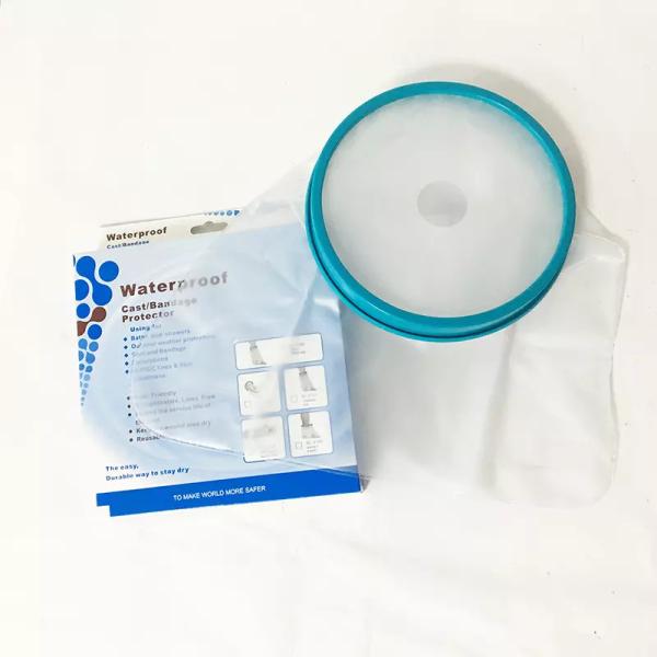 Reusable waterproof cast protector bandage cast cover for wound arm and legs