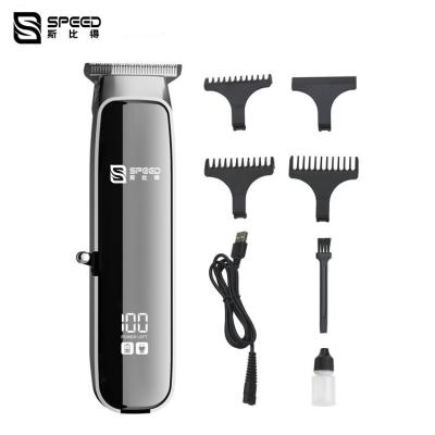 Display LED Home Trimmer de cabelo sem fio elétrico 5V-1A máquina de corte de cabelo