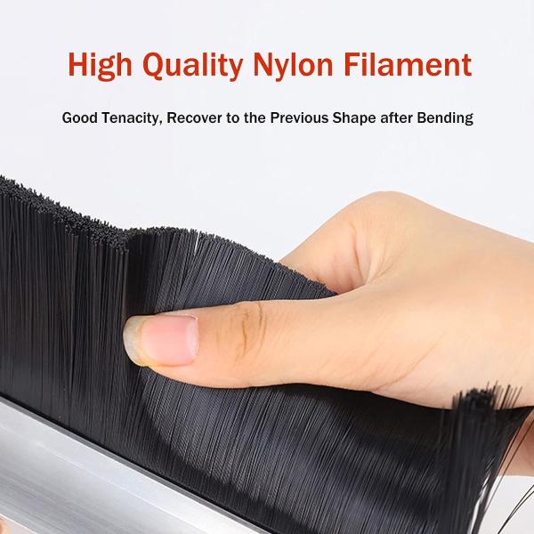 36inch Nylon Brush Strip Horse Hair Sliding Door Brush Seal