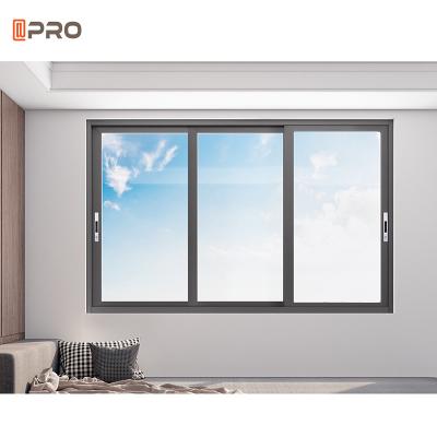 Customized Aluminum Sliding Windows With Optional Surface Treatments