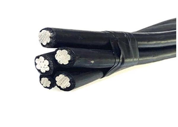 Triplex / Quadruplex Aluminum Aerial Bundled Cable ABC Cable ASTM Standard