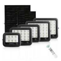 Ip65 ABS Tempered Glass Solar Lamp Floodlight 100w 200w 300w 400w 500w Led Solar Flood Light