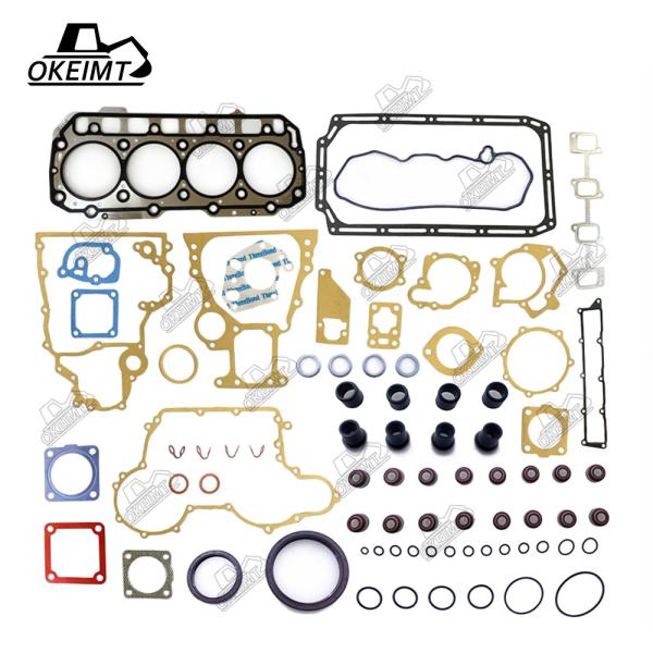 Kit de Revisão Completo de Gasket Kit Completo de Gasket Set para Yanmar Peças Motor 4tnv94