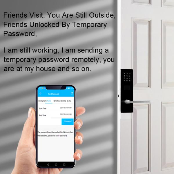 Замок смарт-карты ANSI замков пароля FCC Bluetooth