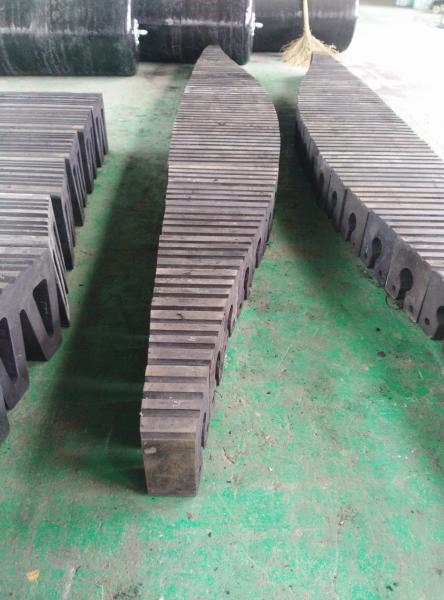 Tipo marinho pára-choques de W da borracha do barco para a aplicação do para-choque dos rebocadores