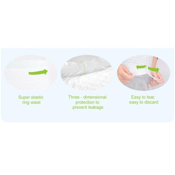 Protection Plus Super Protective Disposable Adult Underwear Heavy Absorbency For Patient