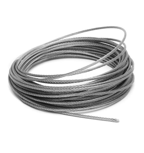 3.2mm 316 7x7 câble en acier inoxydable AISI ASTM BS DIN GB JIS
