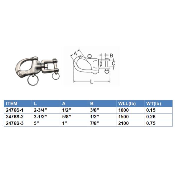 Другие технологии SS304/SS316 Нержавеющая сталь с фиксированным вращающимся сцеплением с высокой полировкой
