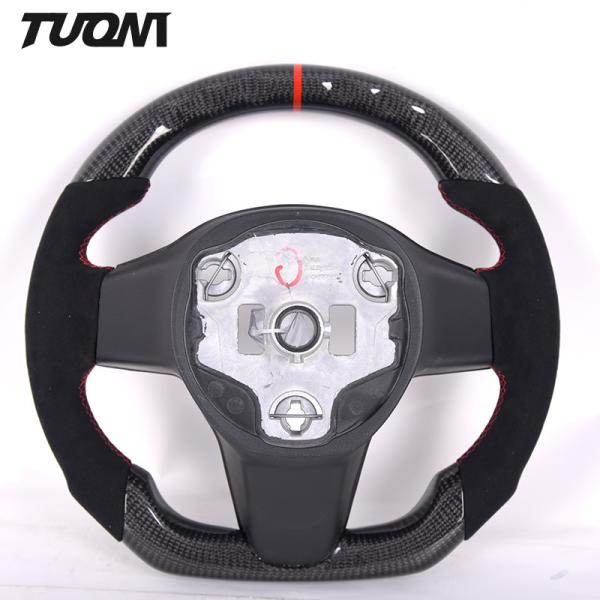 OEM Personalised Tesla Carbon Fiber Steering Wheel Model 3 For Auto Decoration